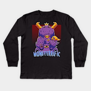 Monsterrific Kids Long Sleeve T-Shirt